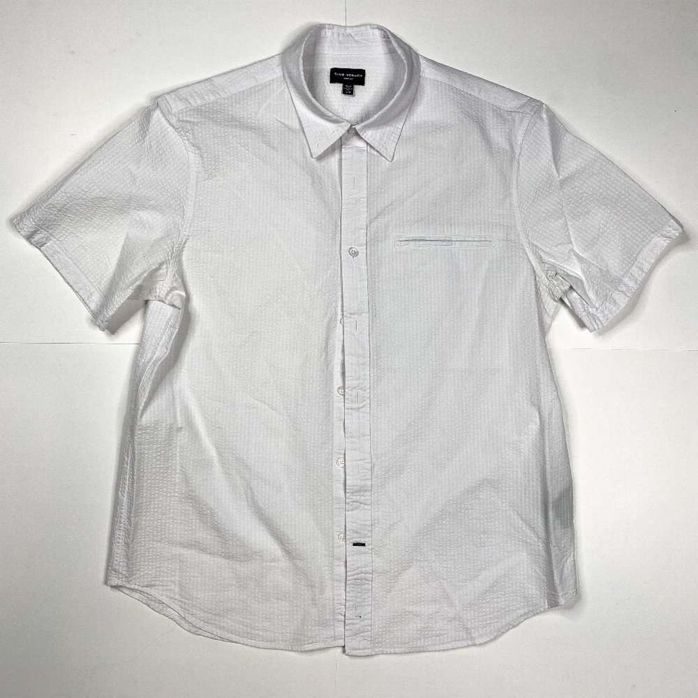 Club Monaco white button down shirt
